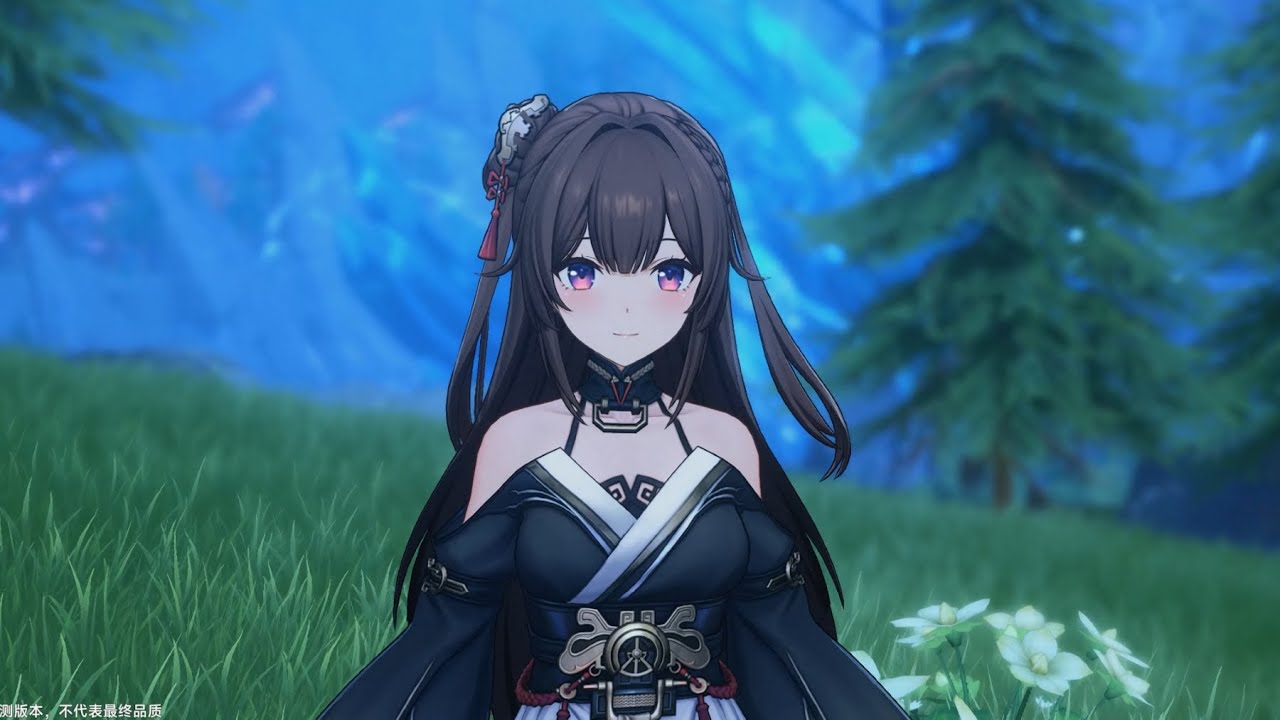 【Azur Promilia 蓝色星原】一测角色展示-寒悠悠 - YouTube