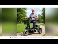 Small Electric Tricycle Mobility Scooter For Adult Elderly 350W 48V 20AH 60KM Foldable Electric Scoo