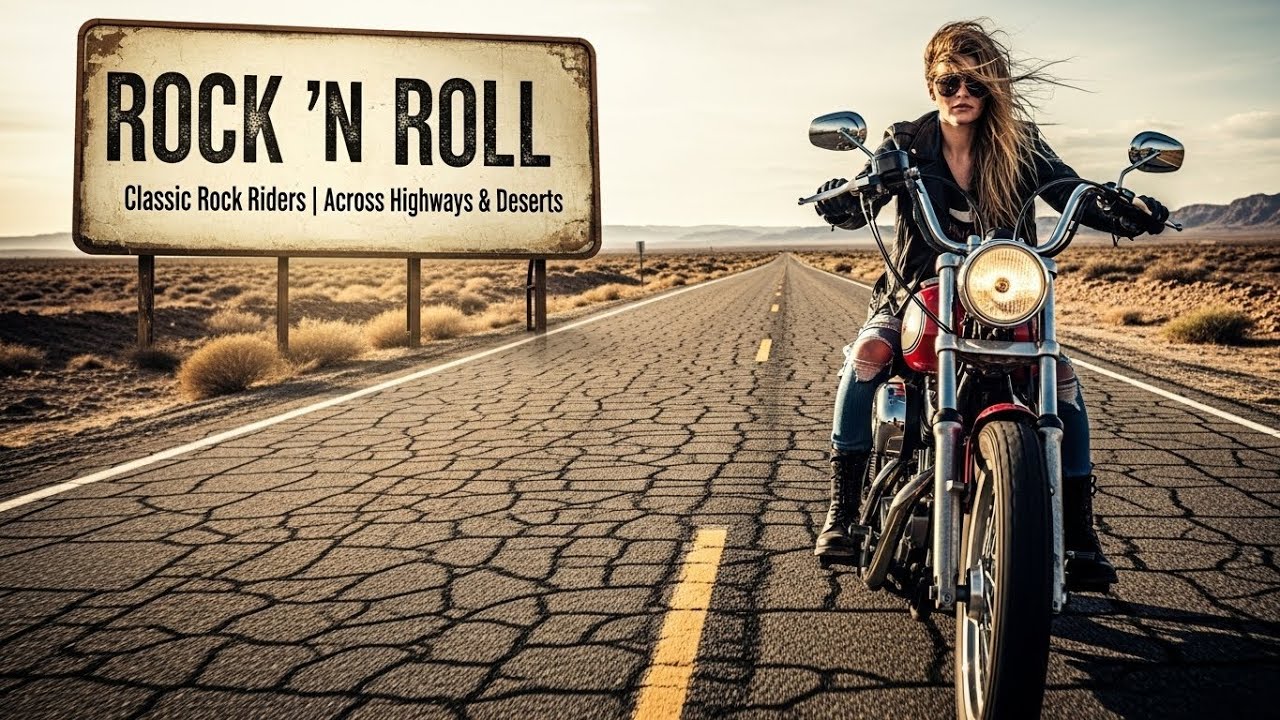 Rock Riders Rock n Roll Road Trip 🔥 Classic Rock Riders on the Open Highway - YouTube