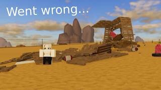 Building RV in a desrt went wrong.. 😮