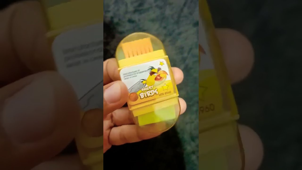  Eraser Two In One Sharpener Short