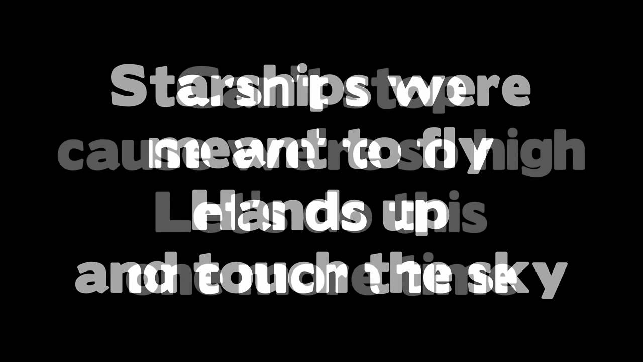 Nicki Minaj Starships LYRICS YouTube