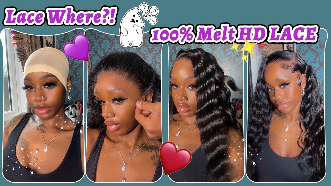 UNDETECTABLE HD LACE WIG REVIEW💖BIG LACE FRONTAL WIG | START TO FINISH TUTORIAL FT.