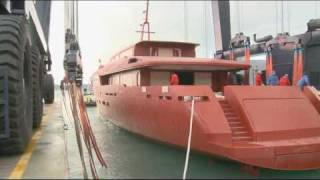 Picchiotti Yachts : 55m M/Y Galileo G : Hull Transfer