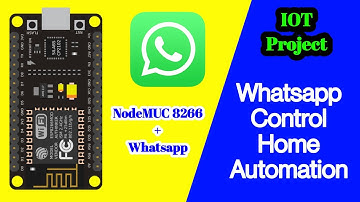 Whatsapp Control Home Automation ESP8266 | Twillo| ThingESP | NodeMCU ESP8266 | Whatsapp Message