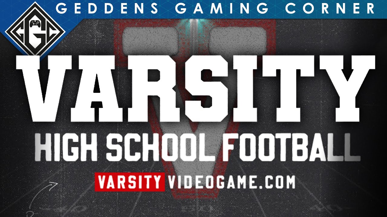 Varsity High School Football VIDEO GAME YouTube