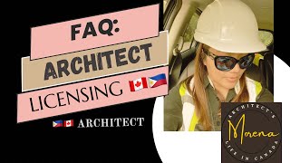 FAQ Architect in Canada. Intern Architect Salary in Canada.