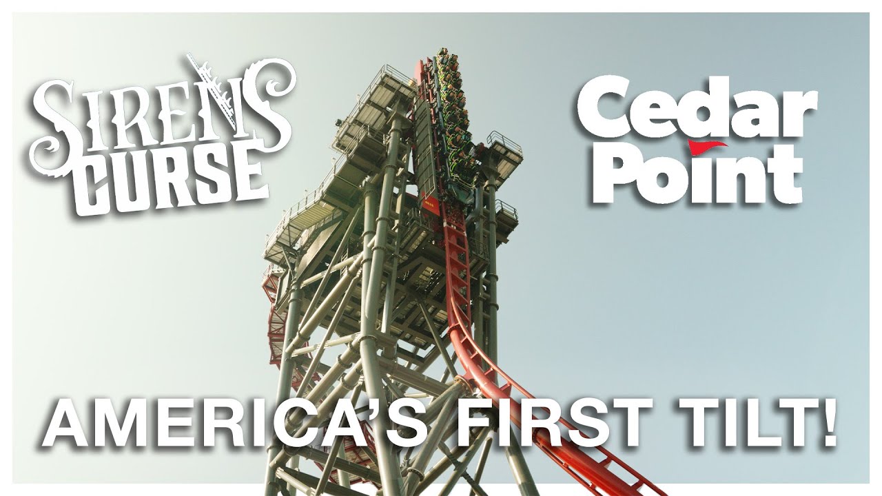 Проклятие сирены! — День СМИ о совершенно новом аттракционе Tilt Coaster в Сидар-Пойнт