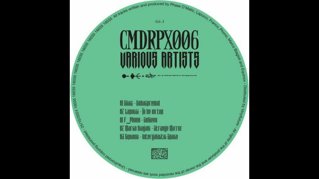 Lapucci   To Be On Top   CMDRPX006