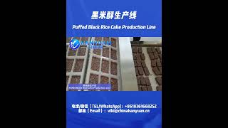 Puffed Black Rice Cake Production Line