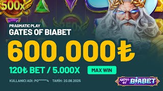 Gates Of Biabet🏛️ | Max Win ile 600.000 TL Kazanç!🔥