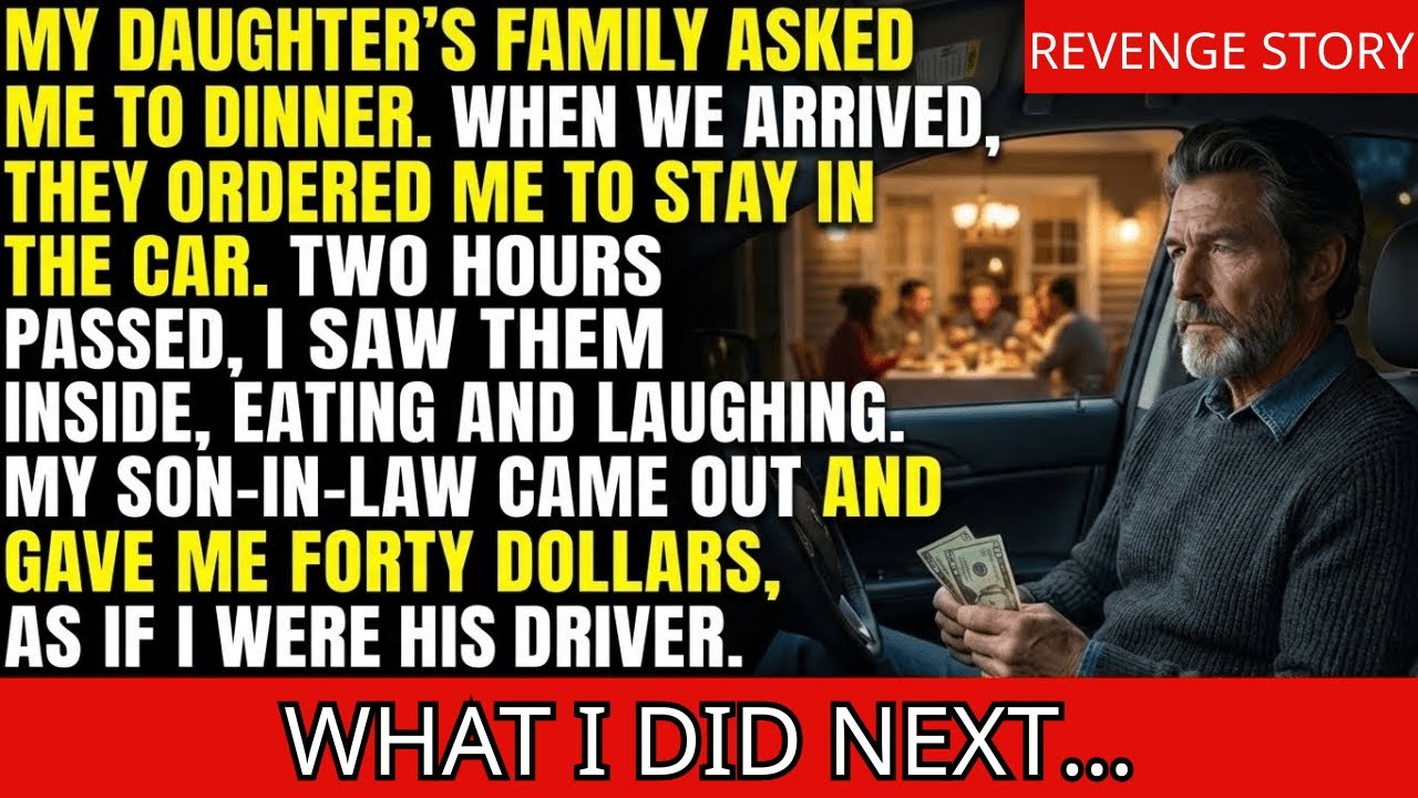 My Daughter And Son-In-Law Made Me Wait In The Car — I Was Never Meant to See That  (revenge story)
