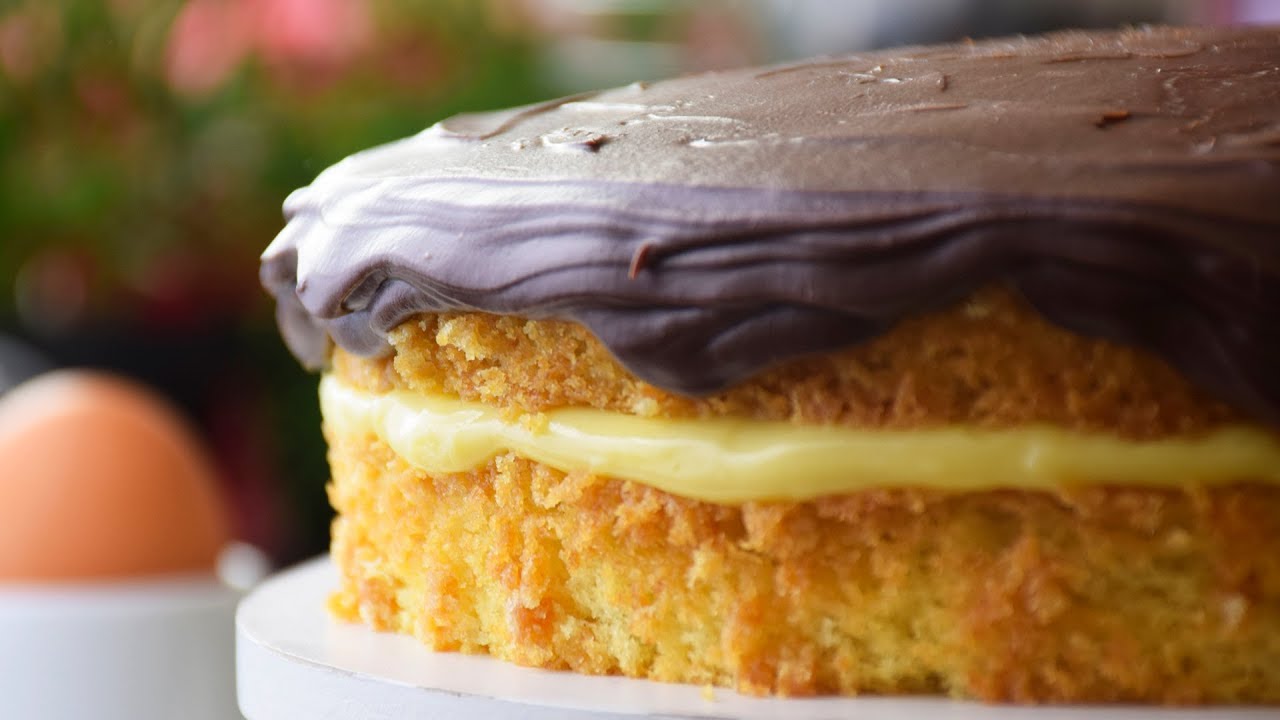 BOLO BOSTON CREAM PIE | BOLOS BAFÔNICOS