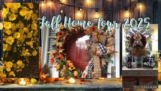 COZY FALL HOME TOUR 2025!/FALL DECOR IDEAS