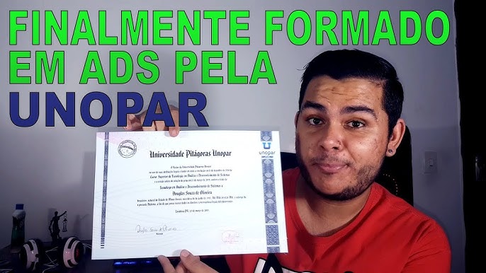 Como pegar o Diploma Fisico da UNOPAR. 