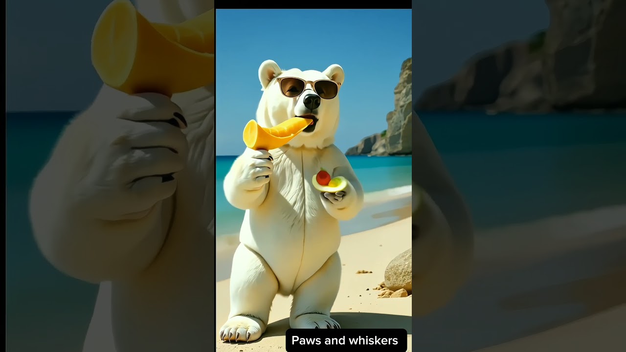 Dancing Polar Bear Brings the Arctic Groove