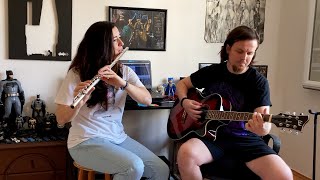 Rainbow - The Temple Of The King ( Flute & Guitar Cover )