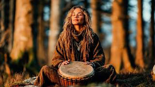 🔥 Elle commande le silence — Méditation au tambour tribal