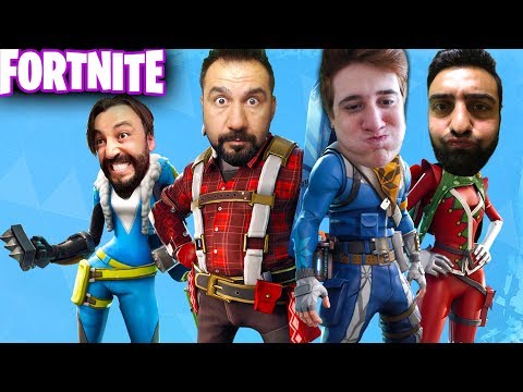 EKİPLE FORTNITE  YENİ KARAKTERLER !  | Gereksizoda-Ümidi-Takla king