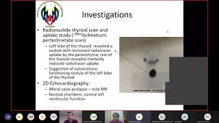 ISPAE-ACES case presentation: Autonomous functioning Thyroid nodule