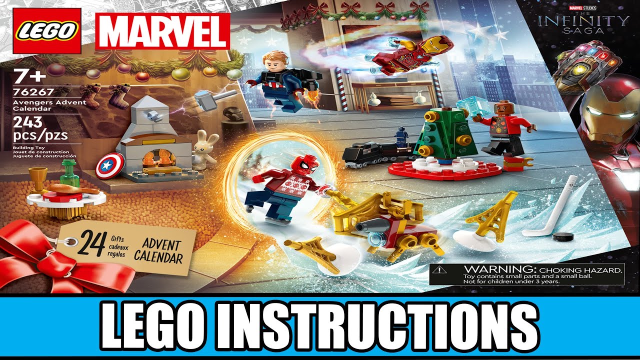 Lego Avengers Advent Calendar 76267 Multicolor