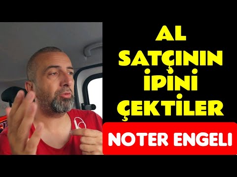 AL SATÇININ İPİNİ ÇEKTİLER | 6 AY 6.000 KM 2.EL OTOMOBİL SATIŞI NOTER ENGELİ