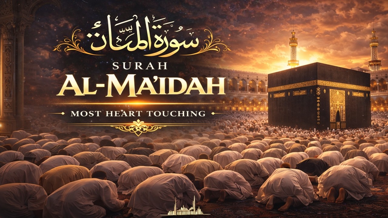 Powerful Quran Recitation | Surah Al-Ma'idah | Most Heart Touching Tilawah