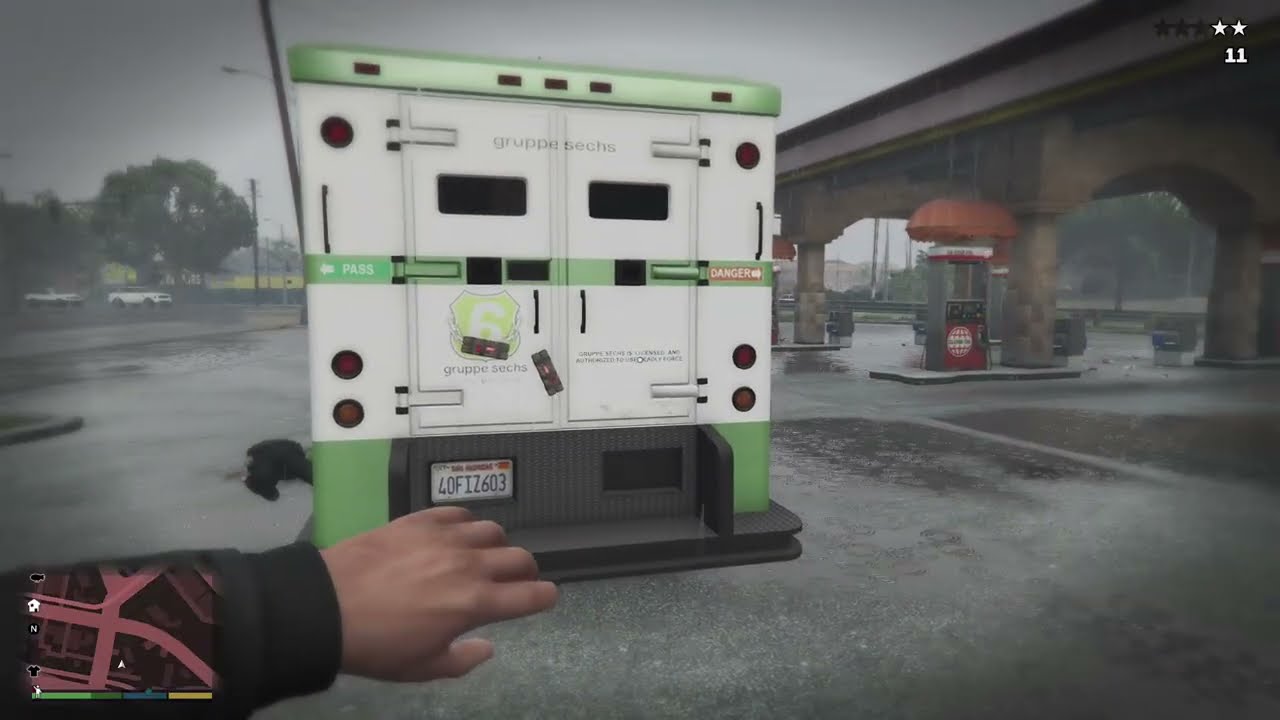 como robar fácilmente el camión blindado de gta V 2026