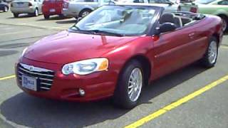 2006 Chrysler Sebring Touring Convertible