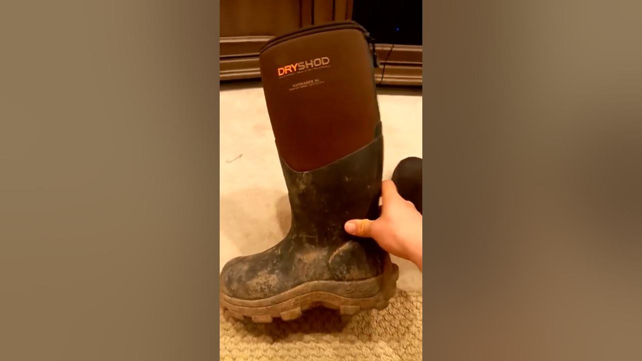 Comparing Muck boots vs. Dryshod! YouTube