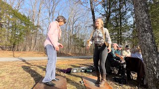 Hillary Klug And Ruth Alpert Traditional Oldtime Appalachian Buck Dancing And Flatfoot Dance
