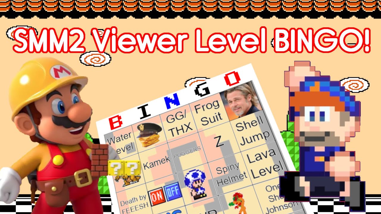 Friday Night SMM2 Viewer Level Bingo!
