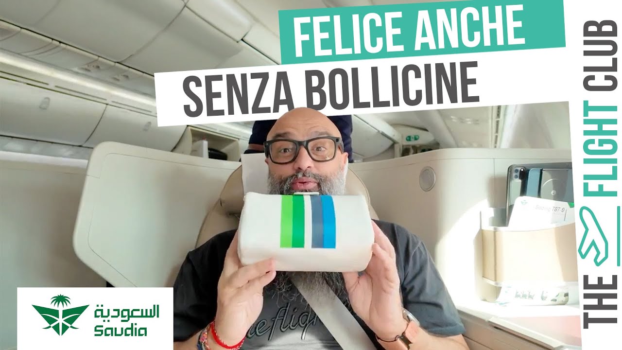 Ecco la business class di Saudia verso Riyad. Occhio all'aereo, al prezzo e al 