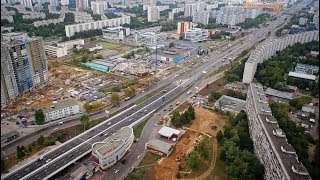 Moscow - the LONGEST street in Moscow - 22.5 km! Drive a car!