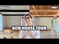 NEW HOUSE TOUR! RESTORING OUR MID CENTURY CEILING.