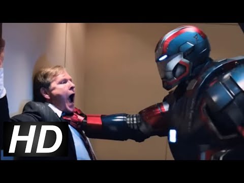 Iron Man 3 - Fake Mandarin Scene | Kidnapping The President Scene