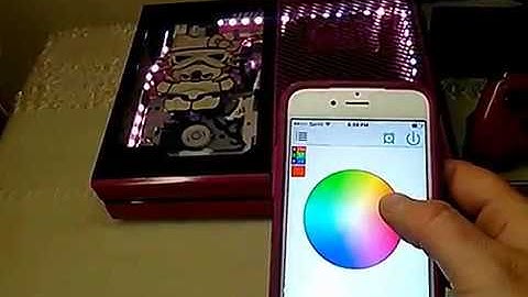 xbox one custom Hello Kitty Storm trooper / Wi-Fi controlled leds