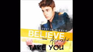 Video thumbnail of "Justin Bieber - Take You (Acoustic) (with Lyrics)"