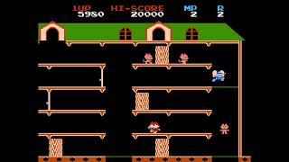 Mappy NES Gameplay | Rounds 1–3 | Classic Arcade Action! screenshot 4