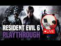 RE6 ALL NIGHTER | STARTING CHRIS's STORY | Day 5 | Resident Evil Marathon