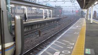 JR西日本 223系2000番台 普通 野洲行き 膳所駅 南草津駅  20191218