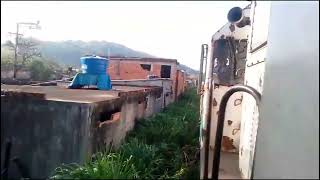 Fragoso x Piabetá no segundo horário do ramal sentido Saracuruna: UV104! Locomotiva 2302 