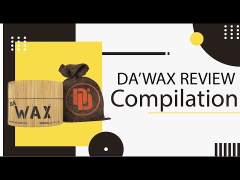 Best Hair Wax for Men Reviews | Da'Wax Review Compilation of Customers | Best Hair Styling Wax