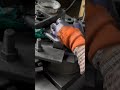 Our staff are currently drilling holes in the worm gears within the gearbox components.