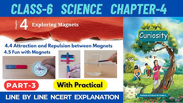 Class 6 Science Curiosity Chapter 4 Exploring Magnets | Part 3 #class6science