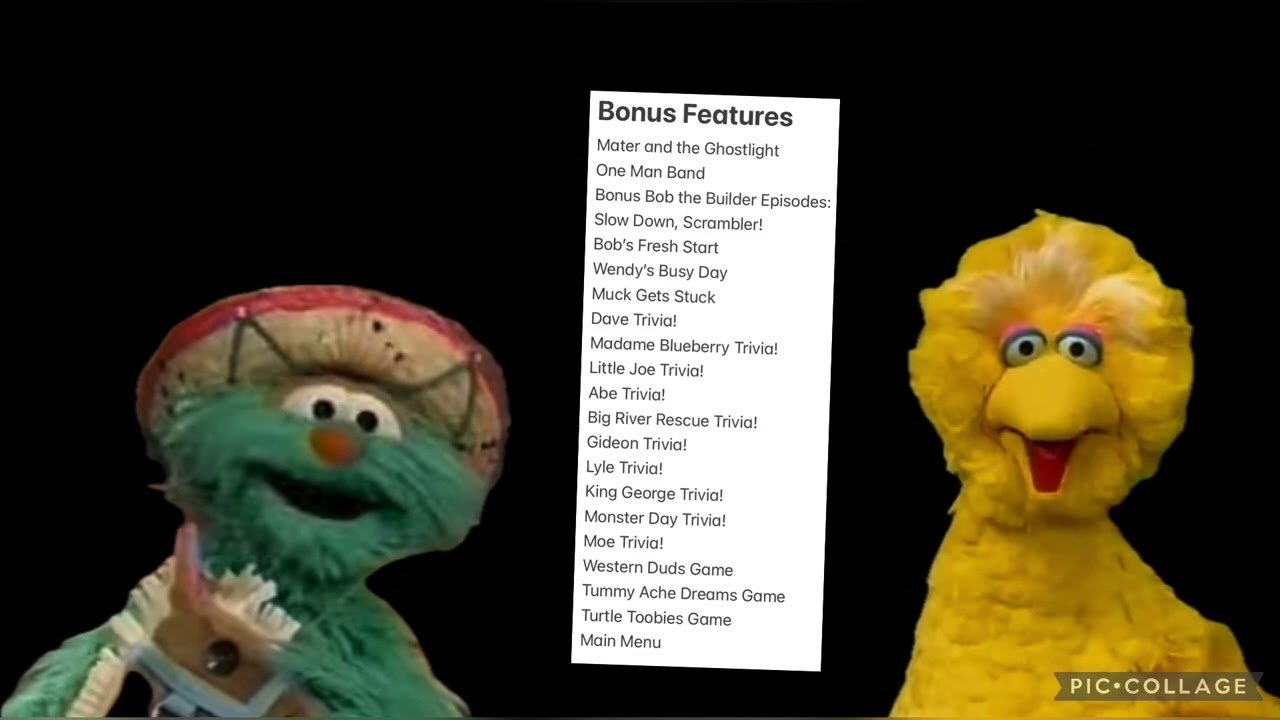 Book Song Editions 29-Movie Collection 2009 DVD Bonus Features Menu