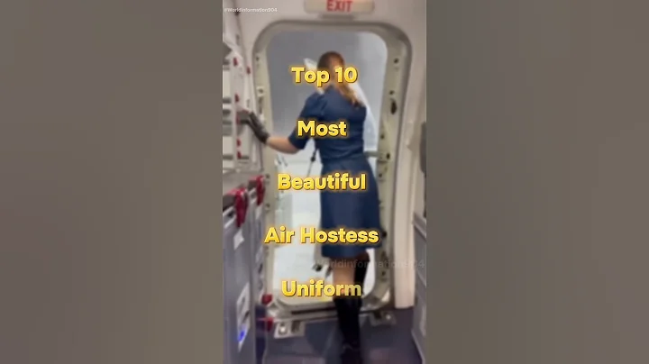 Top 10 Most Beautiful Air Hostess Uniform #shorts