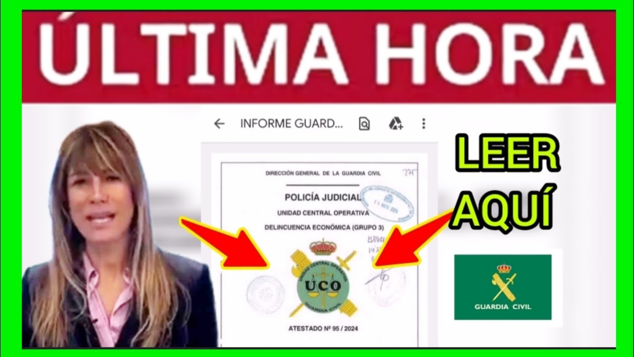 INFORME ORIGINAL DE LA UCO SOBRE BEGOÑA GÓMEZ - YouTube