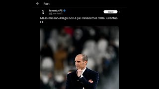 UFFICIALE ALLEGRI ESONERATO ‼️