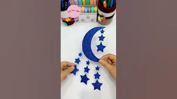 افكار لزينة رمضان Ramadan Decoration Ideas عمل زينة رمضان بورق الفوم Shorts Ramadan 